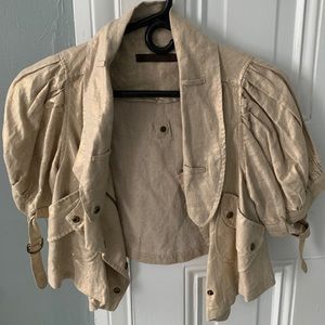 Nickolas K cropped jacket